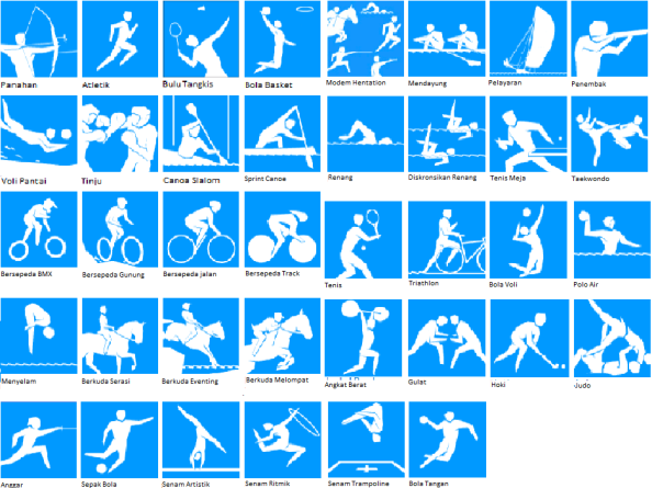 26 Cabang olahraga olimpiade